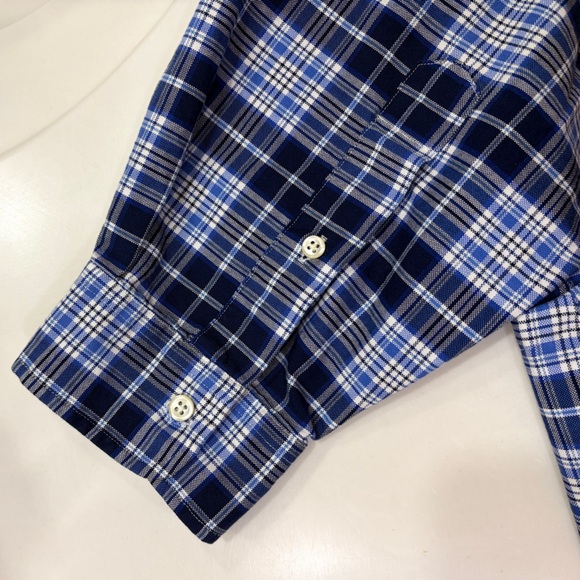 Ralph Lauren Men’s Oxford Plaid Button Down Shirt - Picture 6 of 10